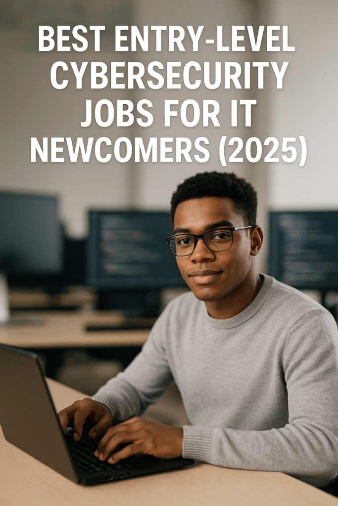 Best Entry-Level Cybersecurity Jobs for IT Newcomers (2025)
