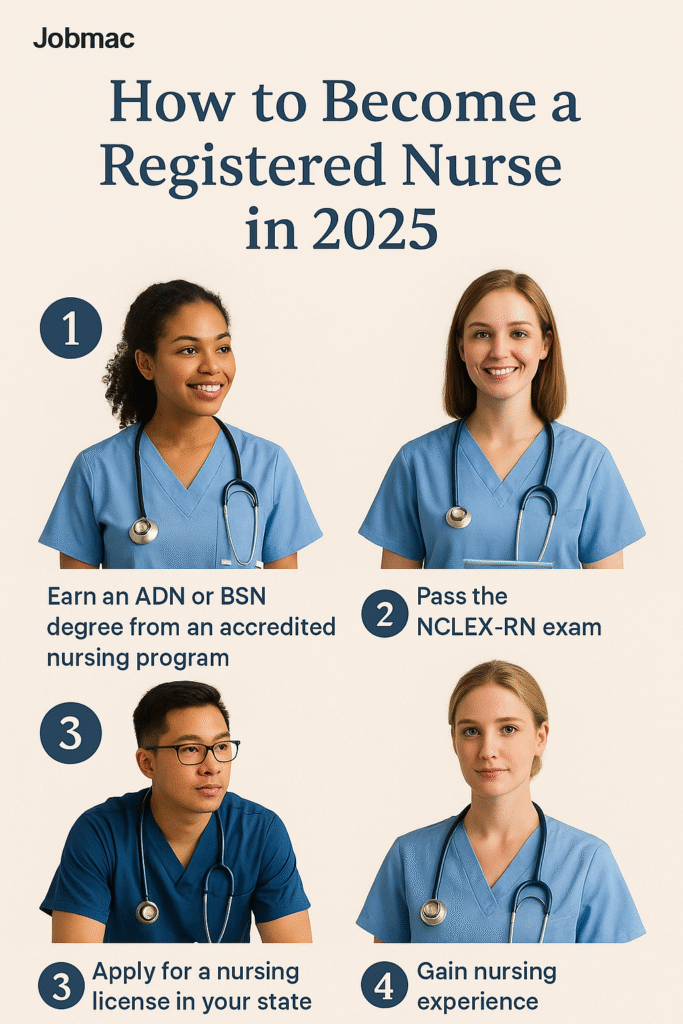 How to Become a Registered Nurse in 2025 (Step-by-Step Guide)